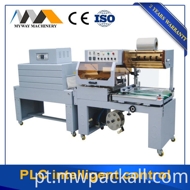 PLC controlled PVC pipe stretch packaging machine Automatic plastic winding machine